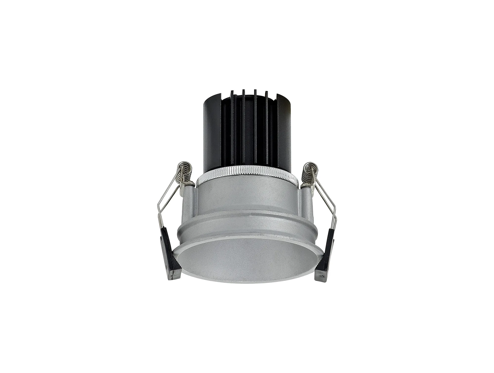 Bania 10 Tridonic Powered 10W 2700K 710lm 36° CRI>90 LED Engine Silver Fixed Recessed Spotlight, IP20 DM200882  Dlux Bania 10